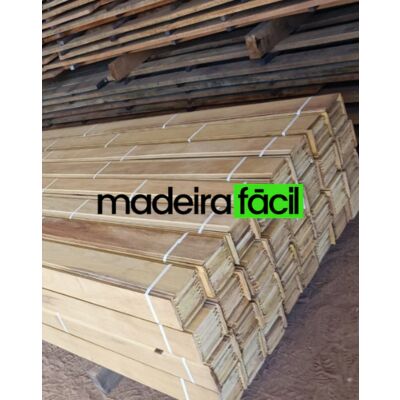 Forro De Madeira Garapa Extra 10 Cm m2 - Longo - 7941