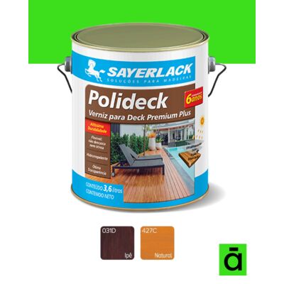 Polideck Sayerlack Verniz para Deck