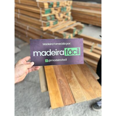 OFERTA! Deck de Cumaru Comercial 10 cm M2 - c/ peças curtas até 1,80 m - 7843