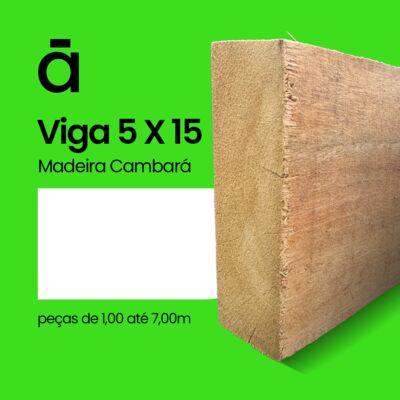 Viga Cambará 5x15 cm 