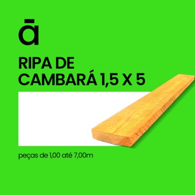 Ripa de Cambará 1,5 x 5cm 