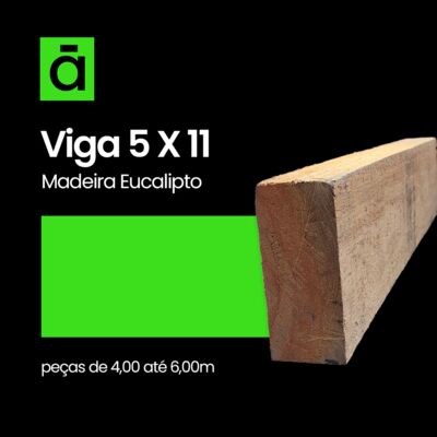 Viga de Eucalipto 5x11