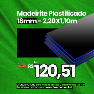 Compensado Plastificado de 18 mm